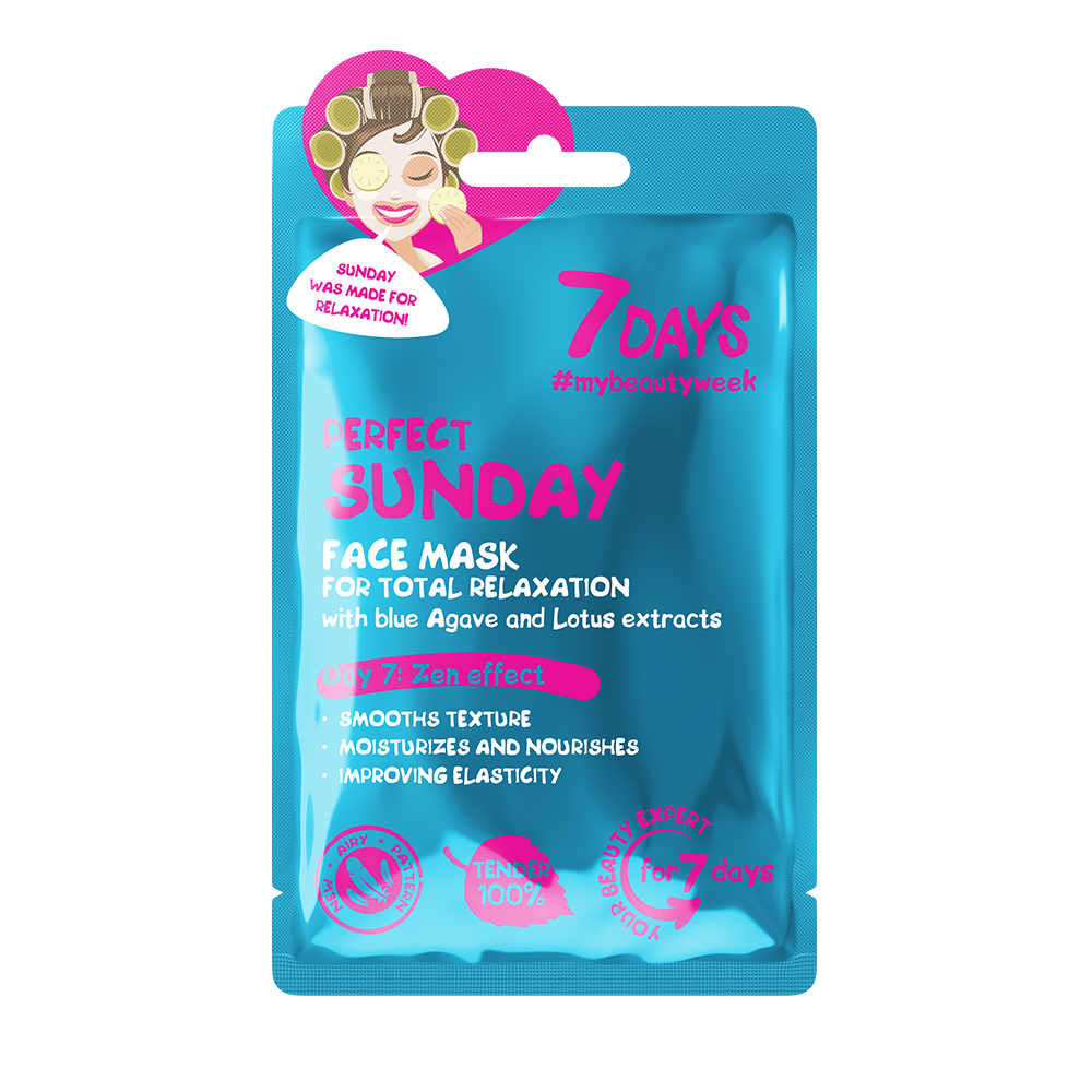 MY BEAUTY WEEK Face Sheet Mask – Beauty Mood Collection, 1 Stück