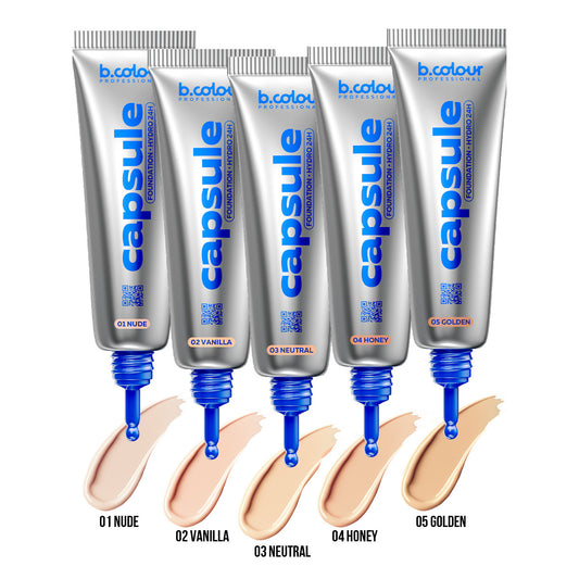 B.COLOUR PRO CAPSULE Hydrating Foundation