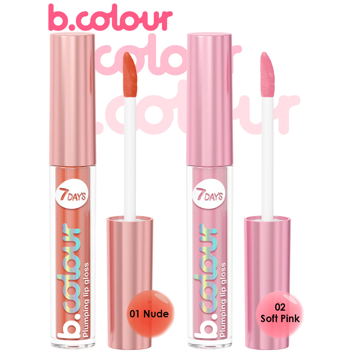 Plumping lip gloss / 01 Nude