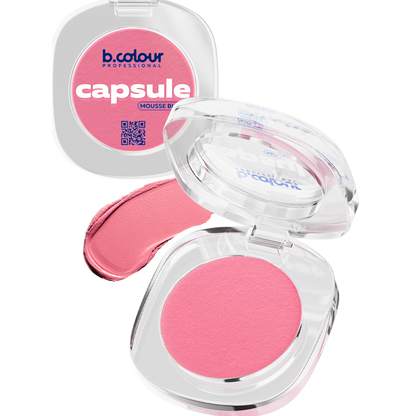 B.COLOUR PRO CAPSULE Mousse Face Blush, 3 g