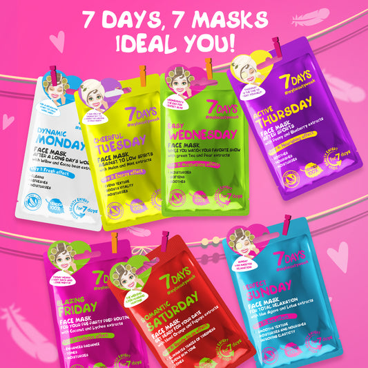 MY BEAUTY WEEK Face Sheet Mask – Beauty Mood Collection, 1 Stück
