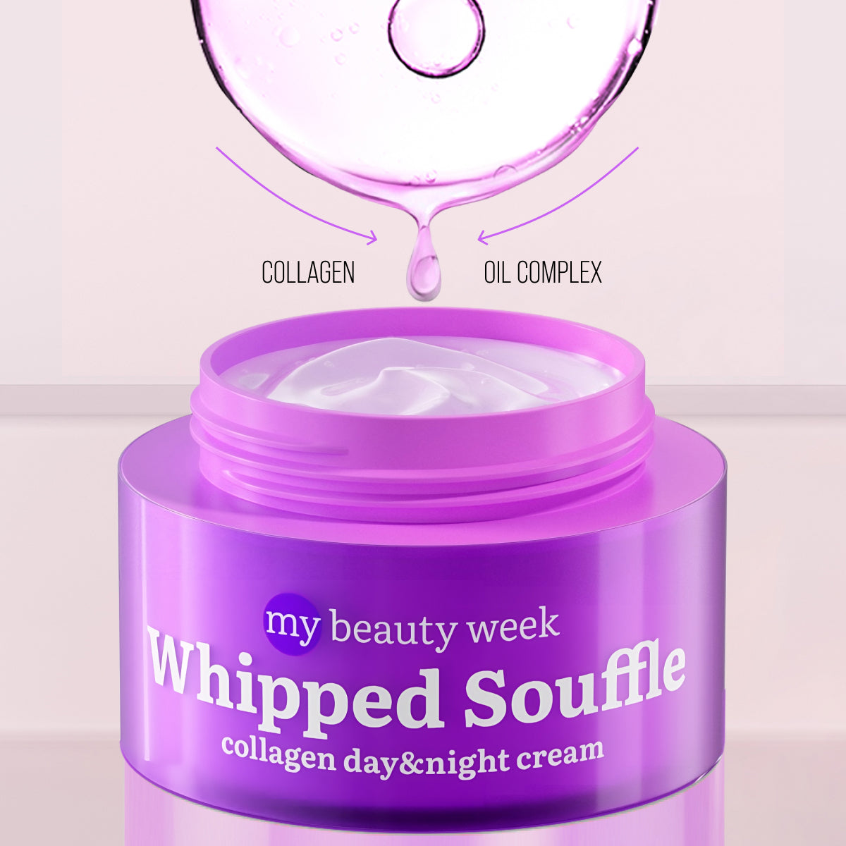 MY BEAUTY WEEK WHIPPED SOUFFLE Collagen day&night cream, 50 ml