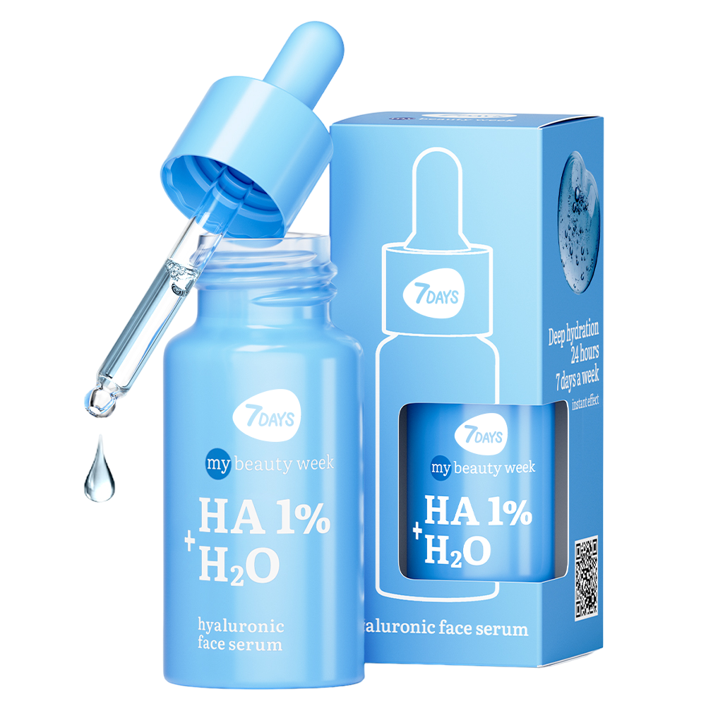 7DAYS MY BEAUTY WEEK Hyaluronic face serum HA+H2O, 20ml