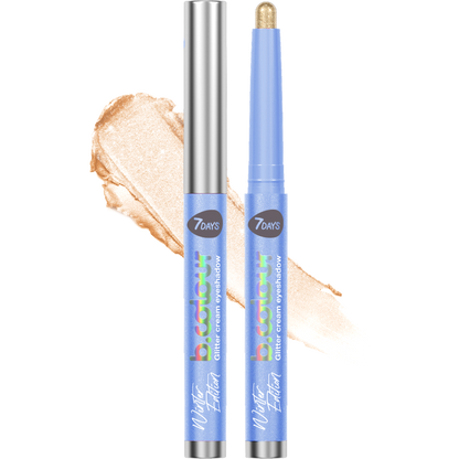 B.COLOUR Glitter Cream Eyeshadow – 02 Champagne *Winter Edition*